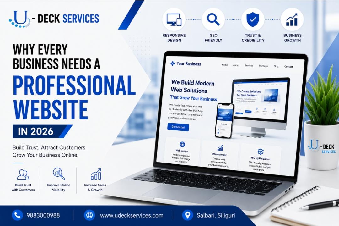 Why Every Business Needs a Professional Website in 2026